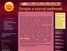 Tablet Screenshot of blazkova.net